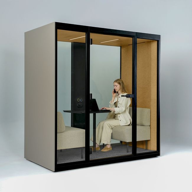 SONUS M Akustik-System | Premium Raum-in-Raum, Schallschutz, Für 2 Personen