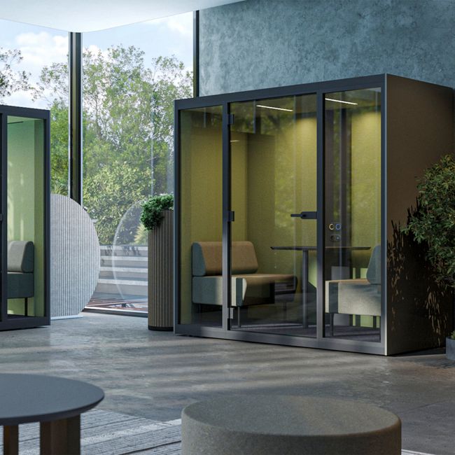 SONUS M Akustik-System | Premium Raum-in-Raum, Schallschutz, Für 2 Personen