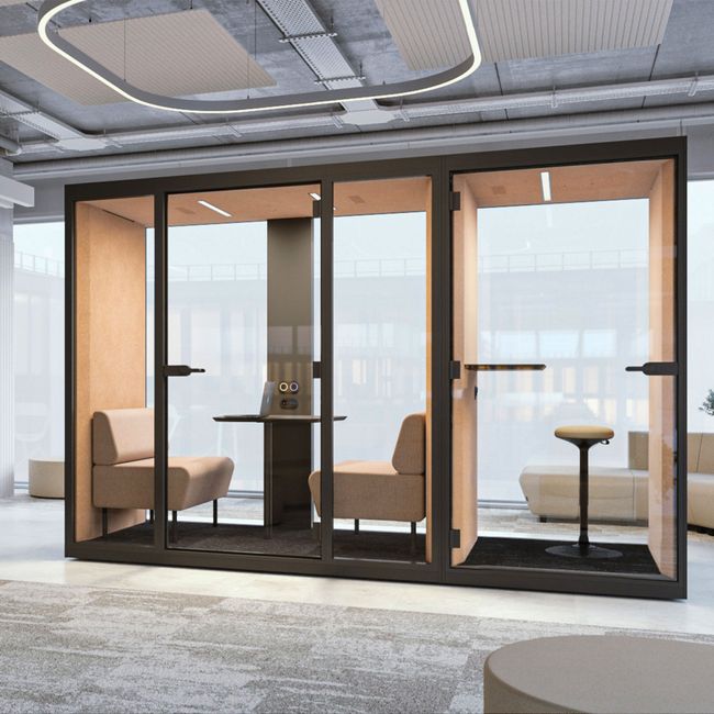 SONUS M Akustik-System | Premium Raum-in-Raum, Schallschutz, Für 2 Personen