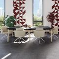 NOVA WOOD Konferenztisch | 1200 - 2800 mm (4-10 Personen), Elektrifiziert, HPL NOVA WOOD Konferenztisch | 1200 - 2800 mm (4-10 Personen), Elektrifiziert, HPL