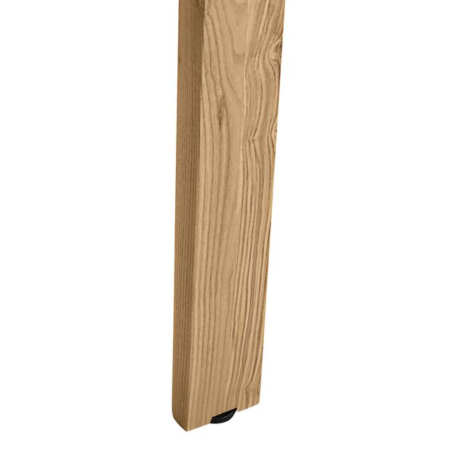 NOVA WOOD Besprechungstisch | 1400 - 1800 mm, Massivholz-Gestell, Melamin