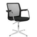 WIND Konferenzstuhl | 4-Stern-Kreuz, Netzrücken WIND Konferenzstuhl | 4-Stern-Kreuz, Netzrücken