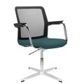 WIND Konferenzstuhl | 4-Stern-Kreuz, Netzrücken WIND Konferenzstuhl | 4-Stern-Kreuz, Netzrücken