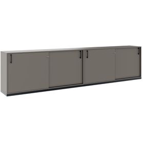 CHOICE Schrankset | 2OH, 3200 x 760 mm, Cubanitgrau