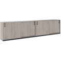CHOICE Set di armadietti | 2oh, 3200 x 760 mm, grigio di quercia nord - 1 Thumbnail Image