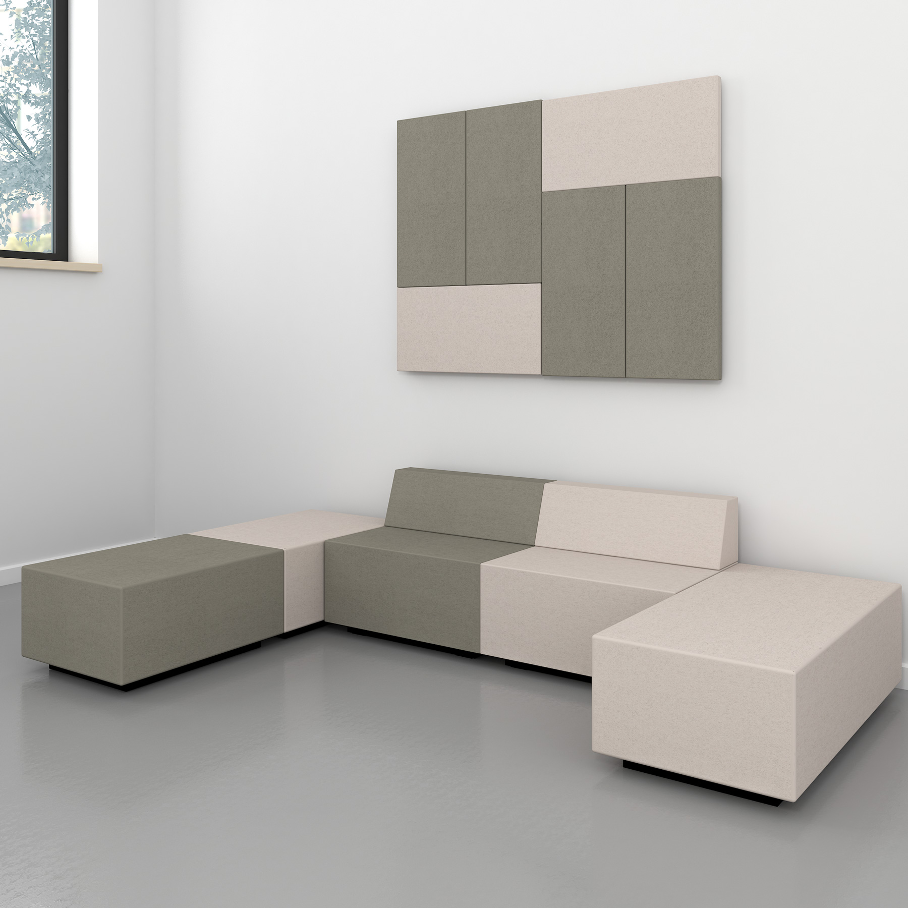 MODUS Wand- und Deckensegel | 400-1200 mm, über 100 Farben - 27 Main Image