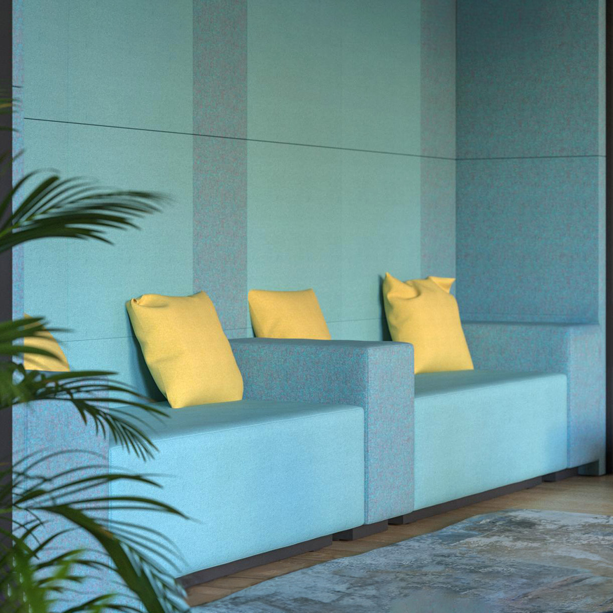 MODUS Wand- und Deckensegel | 400-1200 mm, über 100 Farben - 16 Main Image