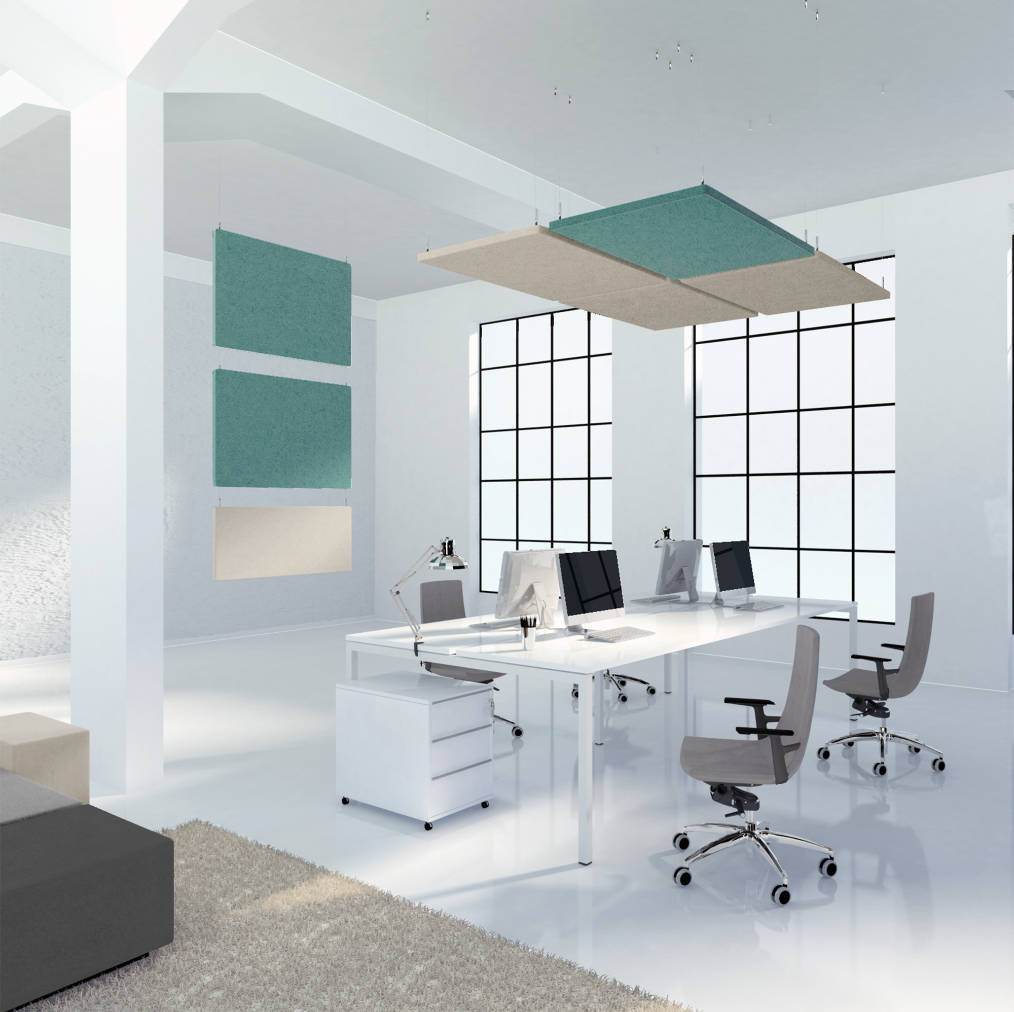 MODUS Wand- und Deckensegel | 400-1200 mm, über 100 Farben - 33 Main Image