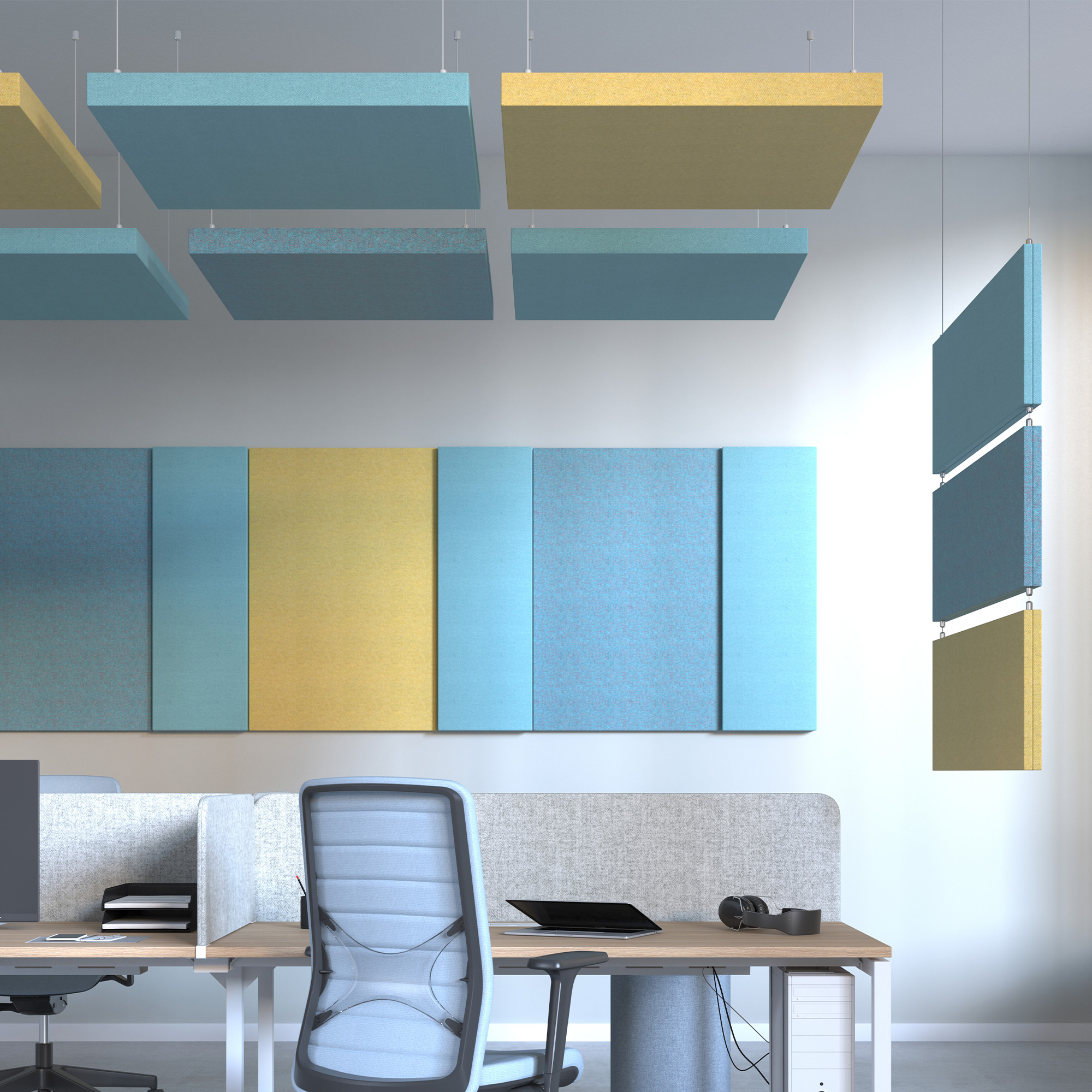 MODUS Wand- und Deckensegel | 400-1200 mm, über 100 Farben - 39 Main Image