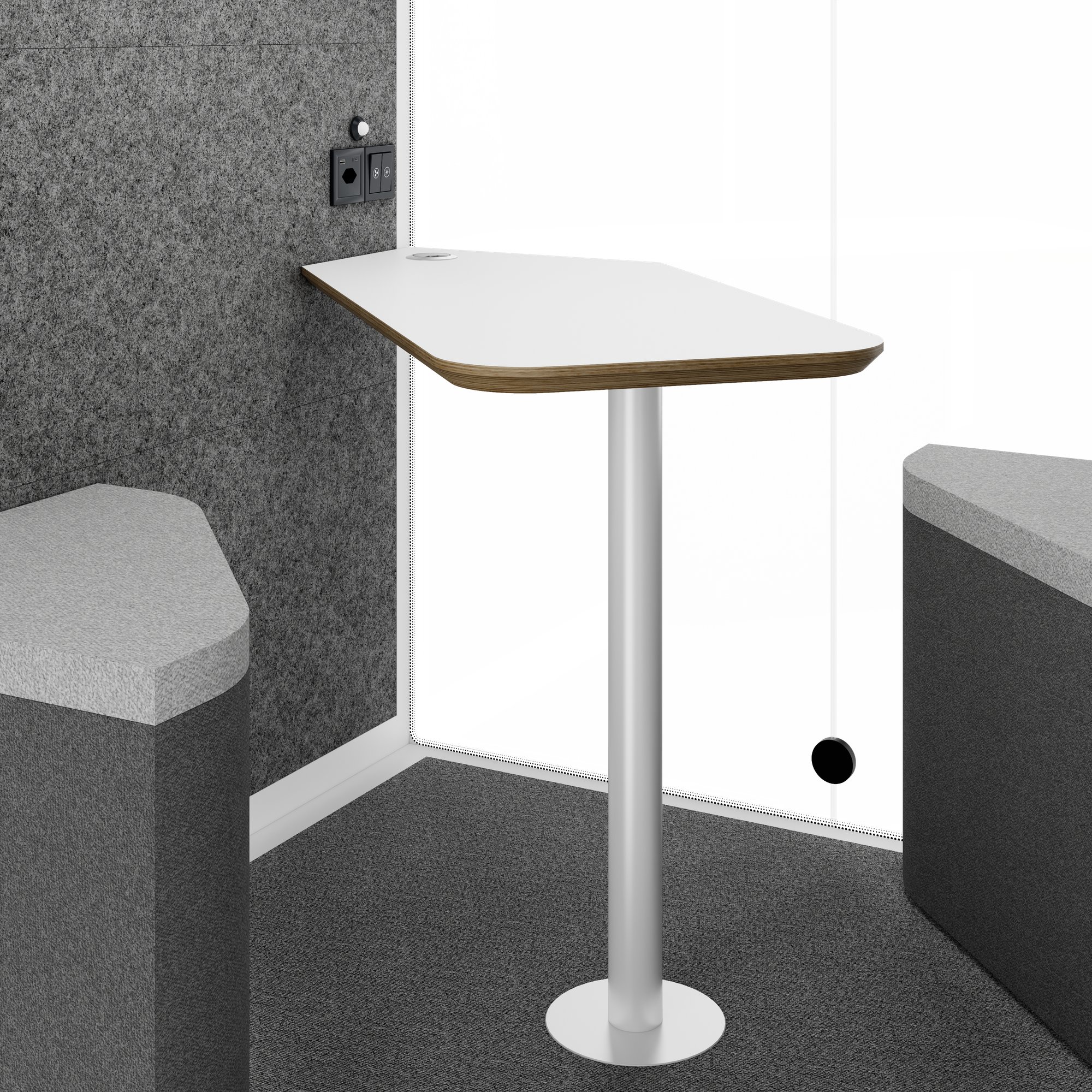 VR-M MeetingBox | Space-in-room, sound insulation, for 2 people - 14 Main Image