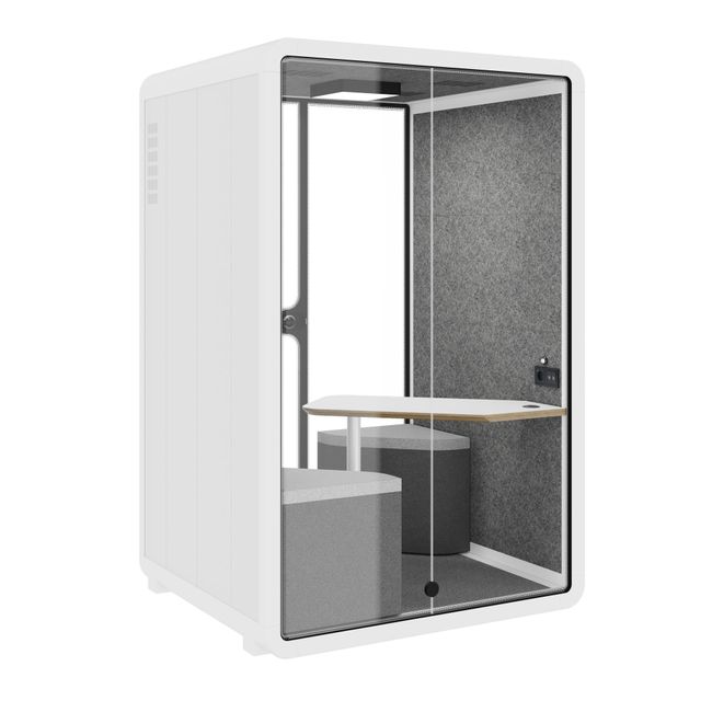 VR-M Meetingbox | Raum-in-Raum, Schallschutz, Für 2 Personen