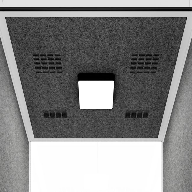 VR WORK Akustikbox | Arbeitsplatz für 1 Person, Raum-in-Raum, Schallschutz