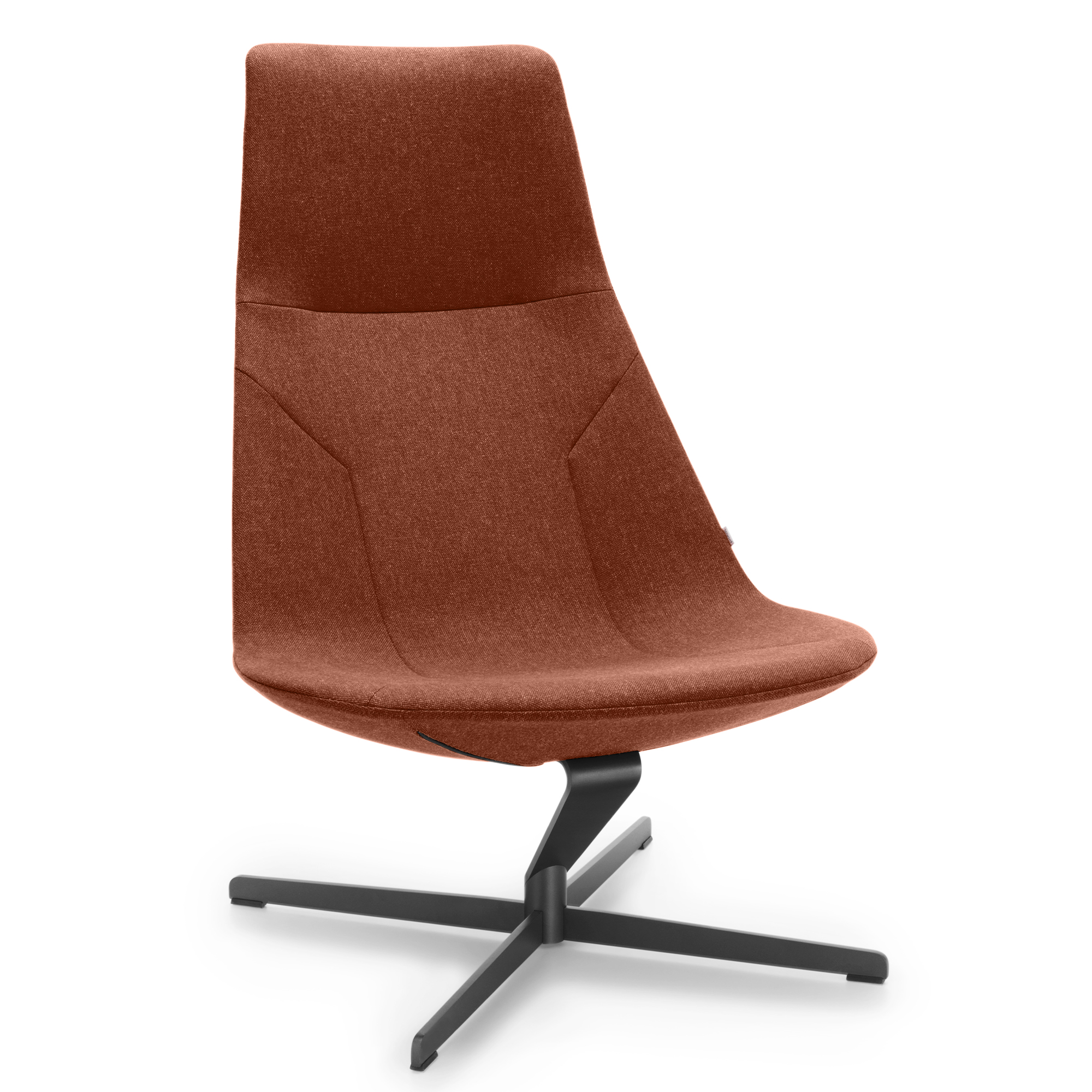 profim – CHIC LOUNGE Sessel | Kufengestell oder 4-armiges-Fußkreuz, hohe Rückenlehne - 1 Main Image