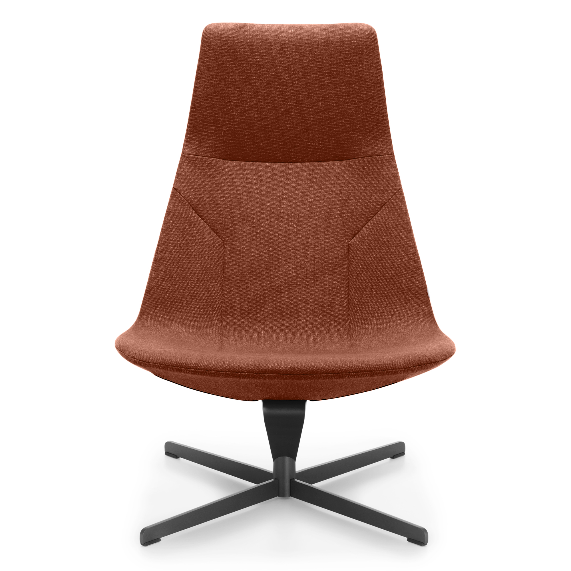 profim – CHIC LOUNGE Sessel | Kufengestell oder 4-armiges-Fußkreuz, hohe Rückenlehne - 3 Main Image