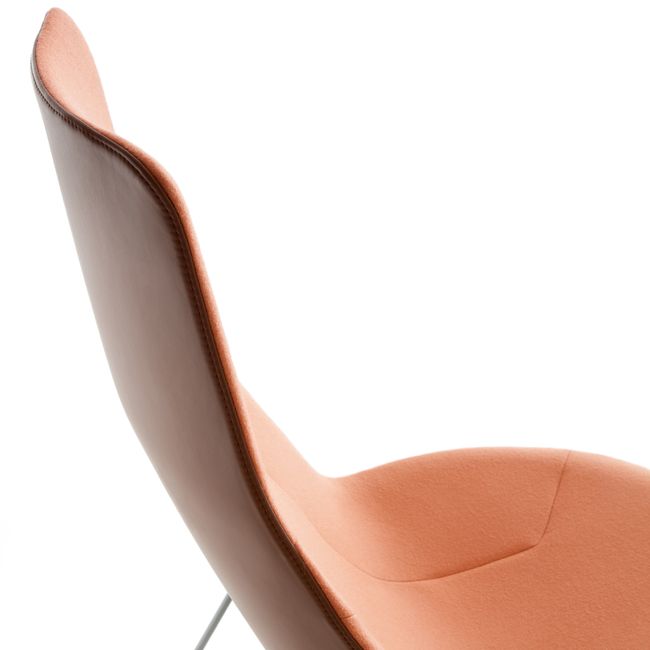 profim – CHIC LOUNGE Sessel | Kufengestell oder 4-armiges-Fußkreuz, hohe Rückenlehne