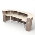 TERA Empfangstheke | 3350 x 1100 mm, U-Form TERA Empfangstheke | 3350 x 1100 mm, U-Form