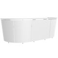 TERA Empfangstheke | 3350 x 1100 mm, U-Form TERA Empfangstheke | 3350 x 1100 mm, U-Form