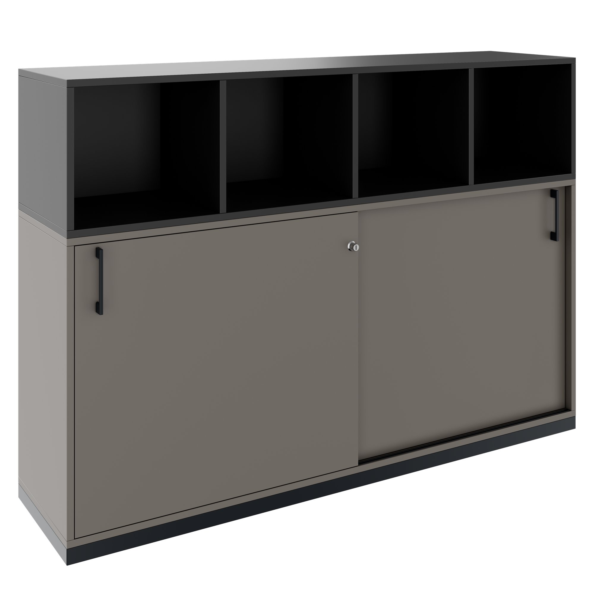 CHOICE Ensemble de placards | 3OH, 1600 x 1130 mm, gris cubanite - 1 Main Image