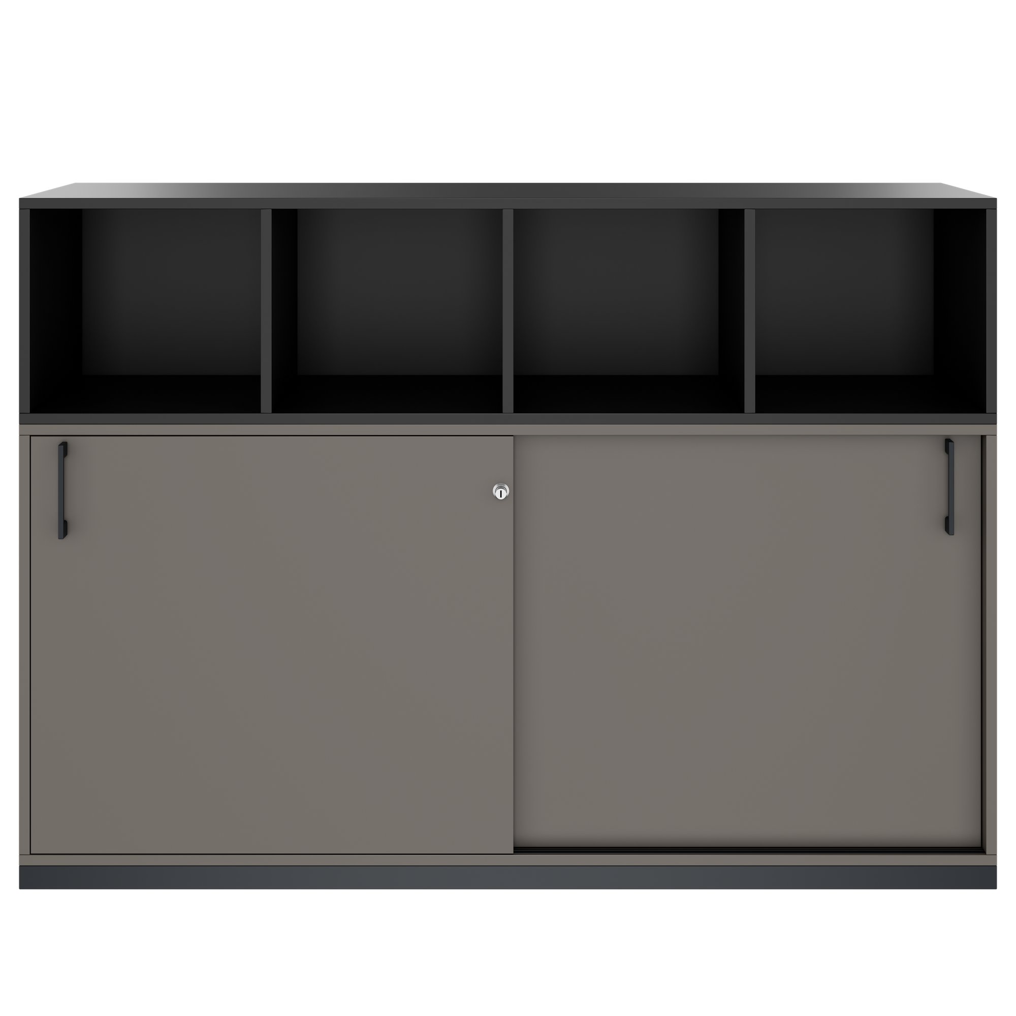 CHOICE Ensemble de placards | 3OH, 1600 x 1130 mm, gris cubanite - 3 Main Image