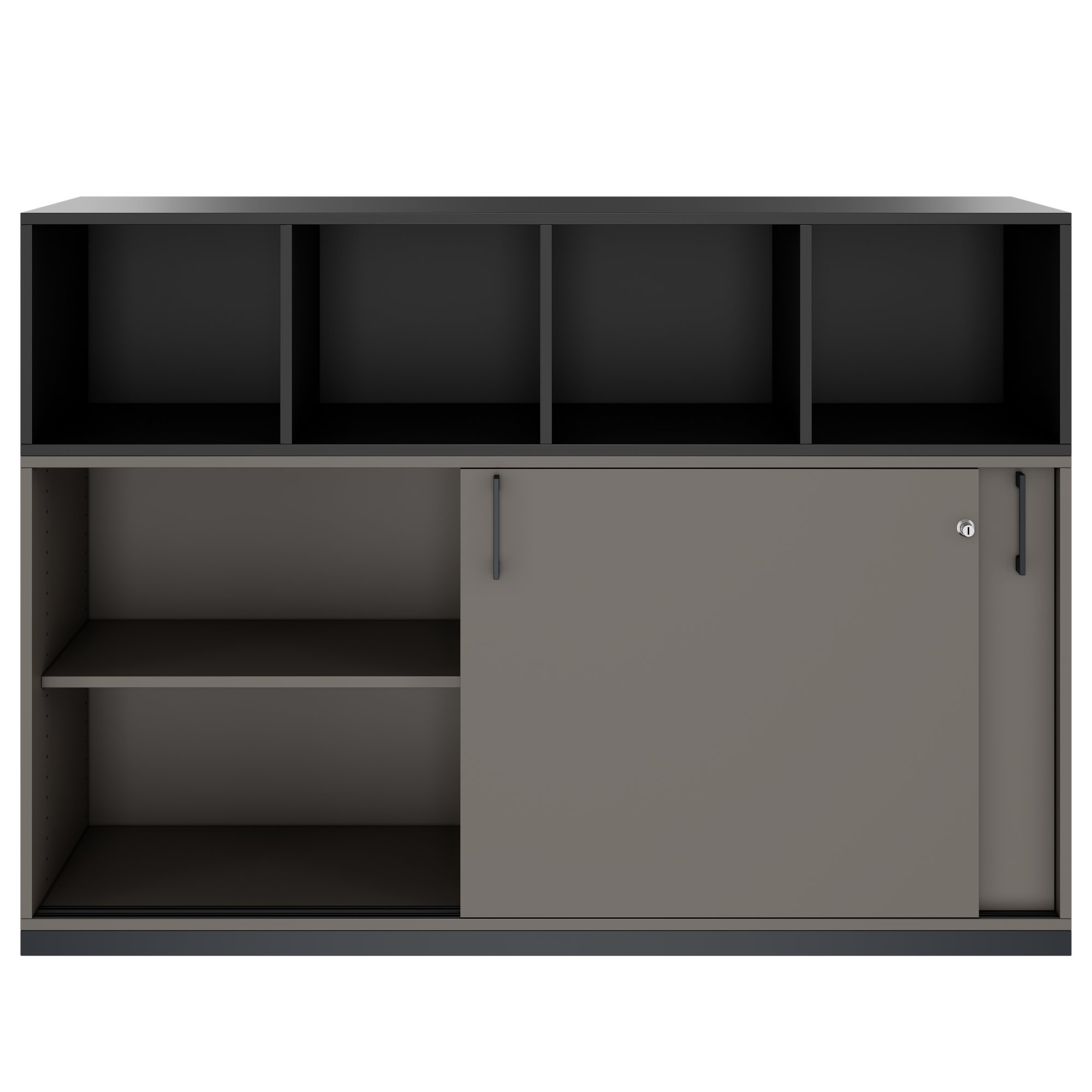 CHOICE Ensemble de placards | 3OH, 1600 x 1130 mm, gris cubanite - 4 Main Image