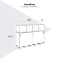 CHOICE Ensemble de placards | 3OH, 1600 x 1130 mm, gris cubanite - 7 Thumbnail Image