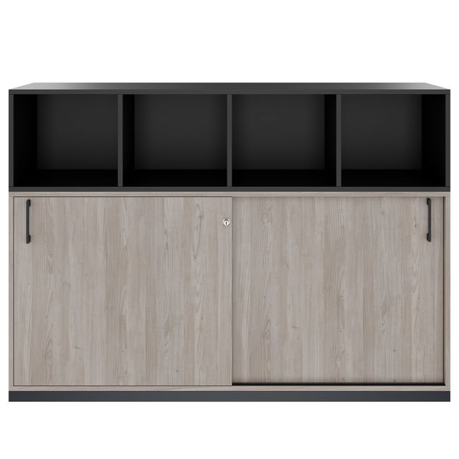 CHOICE Schrankset | 3OH, 1600 x 1130 mm, Nordeiche grau CHOICE Schrankset | 3OH, 1600 x 1130 mm, Nordeiche grau