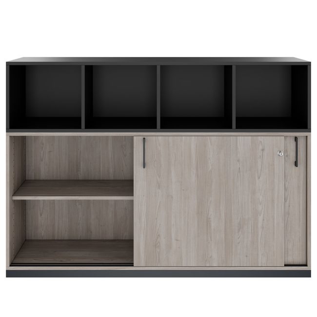 CHOICE Schrankset | 3OH, 1600 x 1130 mm, Nordeiche grau CHOICE Schrankset | 3OH, 1600 x 1130 mm, Nordeiche grau