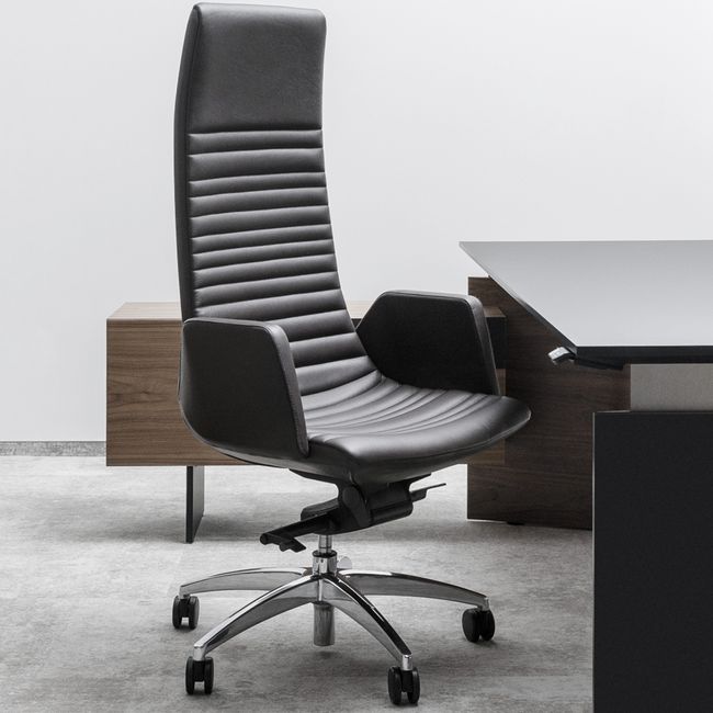 NORTH CAPE Bürodrehstuhl | 5-Stern-Fußkreuz, mit Steppung