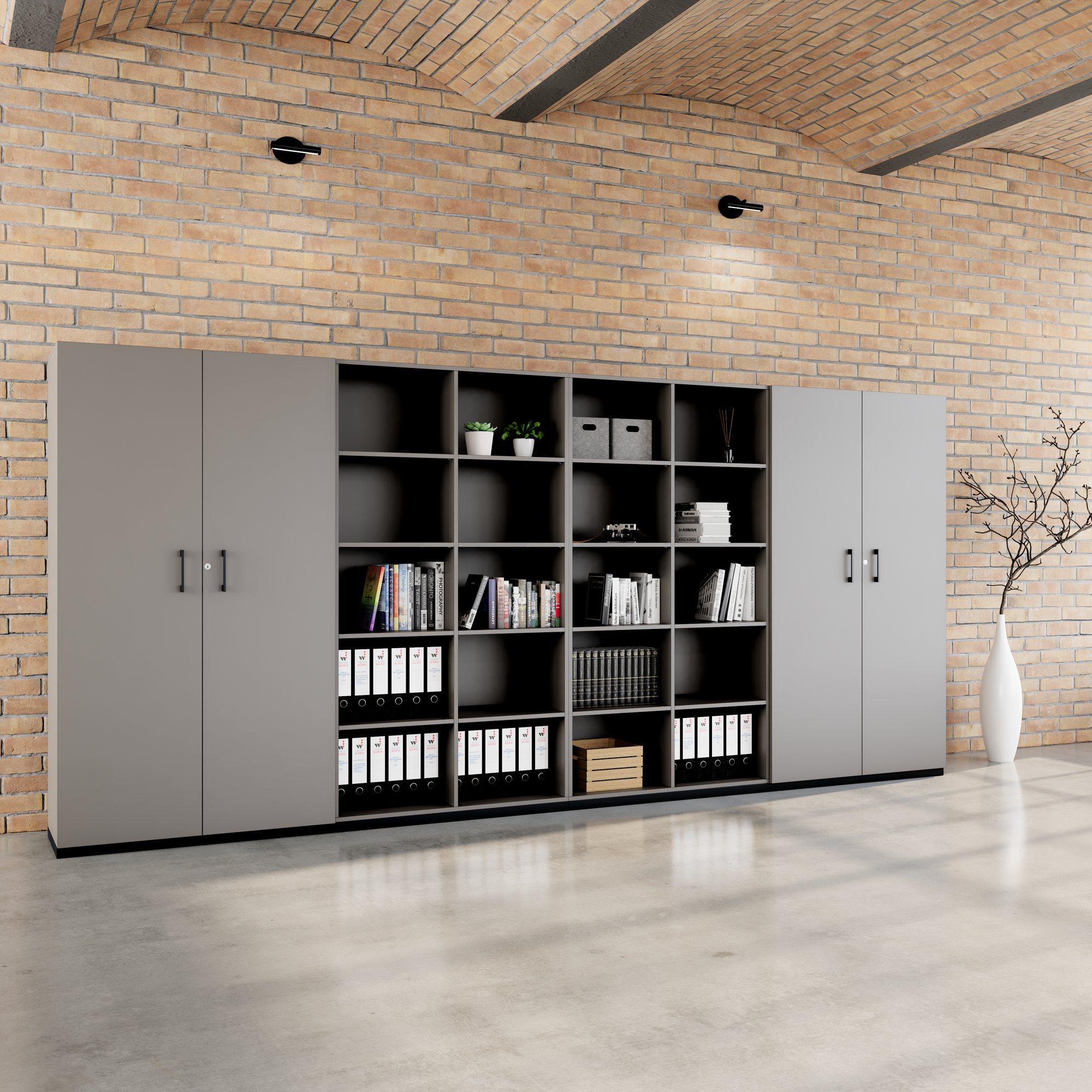 CHOICE Mur mur | 5OH, 4000 x 1820 mm, gris cubanite - 2 Main Image