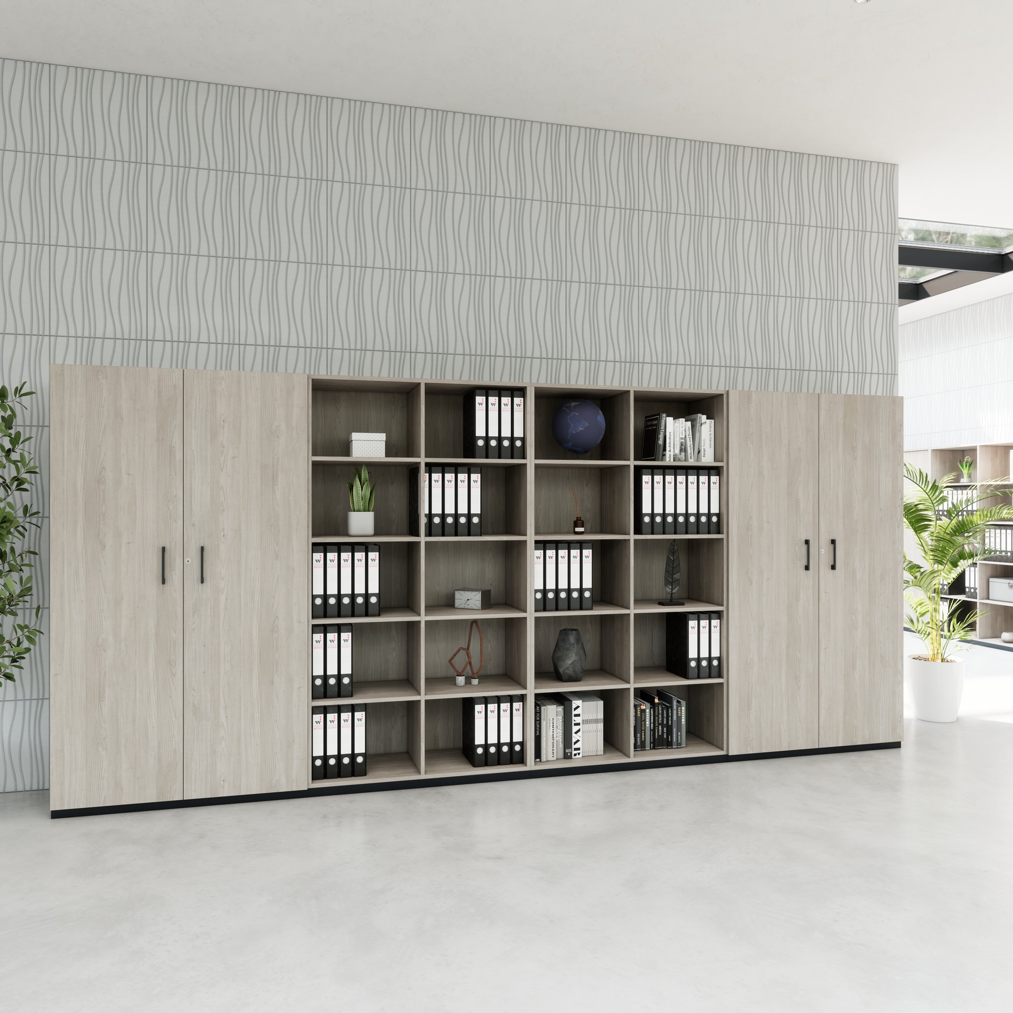 CHOICE Mur mur | 5OH, 4000 x 1820 mm, North Oak Gray - 2 Main Image