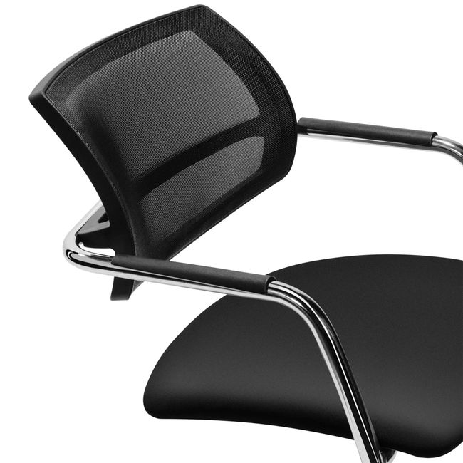 GAMA Besucherstuhl | Rollbar, Netzrücken oder Vollpolster