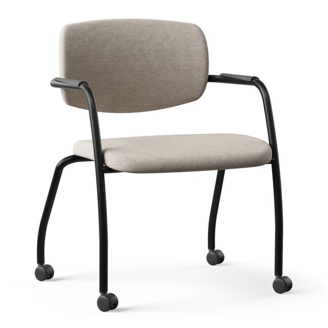 GAMA Besucherstuhl | Rollbar, Netzrücken oder Vollpolster