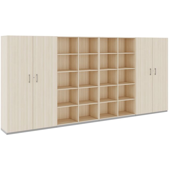 CHOICE Schrankwand | 5OH, 4000 x 1820 mm, Sandesche