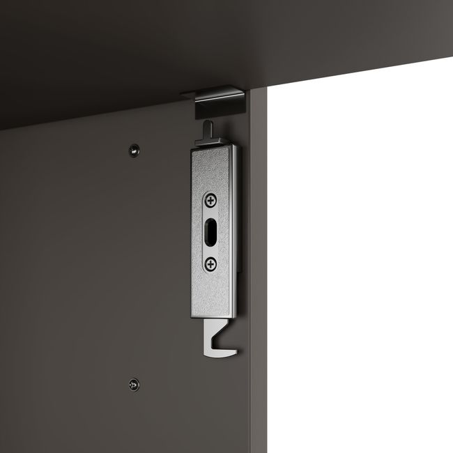 CHOICE Schrankwand | 6OH, 2400 x 2170 mm, Cubanitgrau