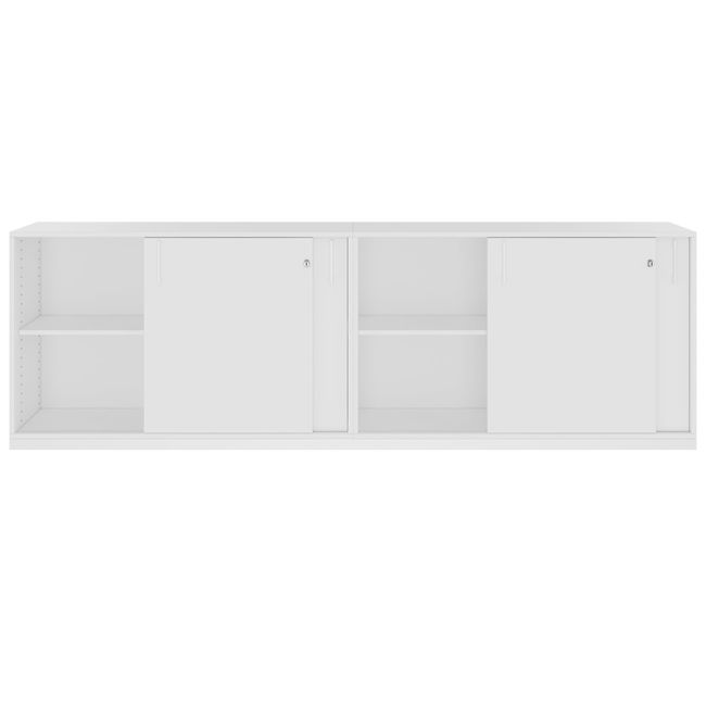 CHOICE Schrankset | 2OH, 2400 x 760 mm, Weiß CHOICE Schrankset | 2OH, 2400 x 760 mm, Weiß