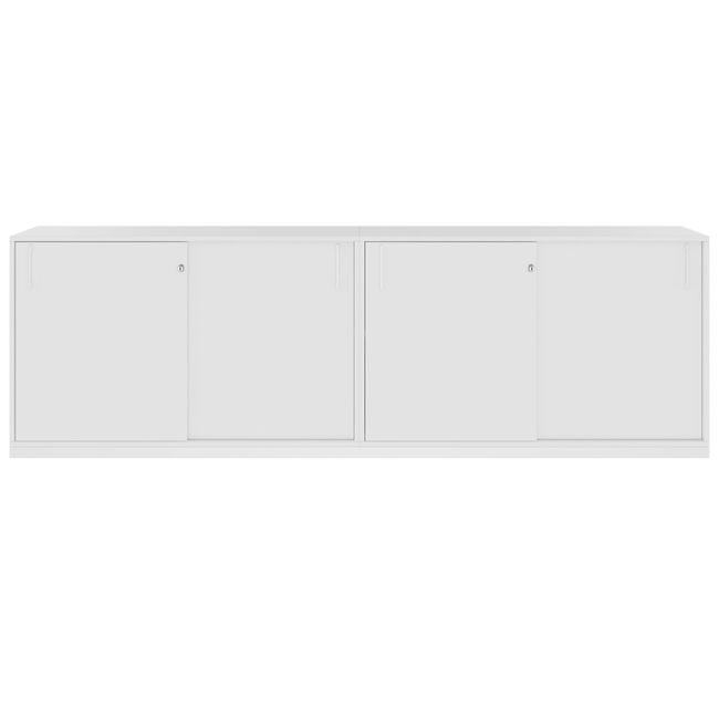 CHOICE Schrankset | 2OH, 2400 x 760 mm, Weiß CHOICE Schrankset | 2OH, 2400 x 760 mm, Weiß