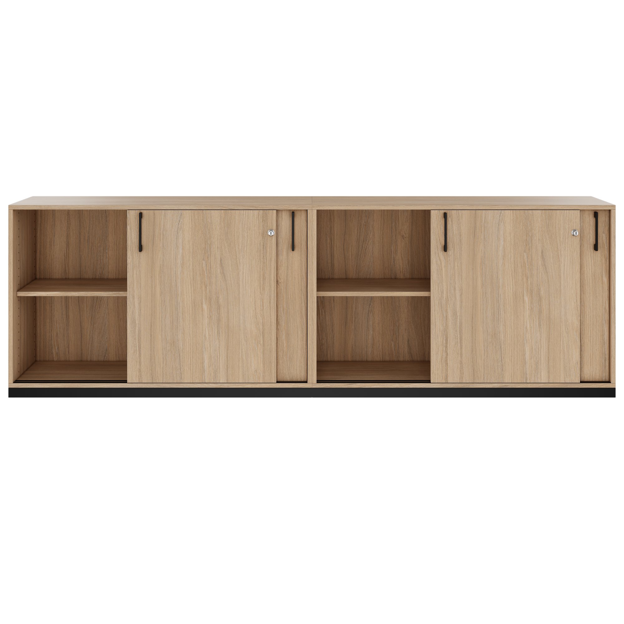 CHOICE Set di armadietti | 2oh, 2400 x 760 mm, quercia ambra - 4 Main Image