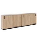 CHOICE Set di armadietti | 2oh, 2400 x 760 mm, quercia ambra - 1 Thumbnail Image