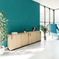 CHOICE Set di armadietti | 2oh, 2400 x 760 mm, quercia ambra - 2 Thumbnail Image