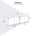 CHOICE Set di armadietti | 2oh, 2400 x 760 mm, quercia ambra - 7 Thumbnail Image