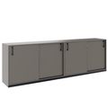 CHOICE Ensemble de placards | 2OH, 2400 x 760 mm, gris cubanite - 1 Thumbnail Image