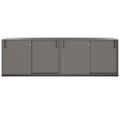 CHOICE Ensemble de placards | 2OH, 2400 x 760 mm, gris cubanite - 3 Thumbnail Image