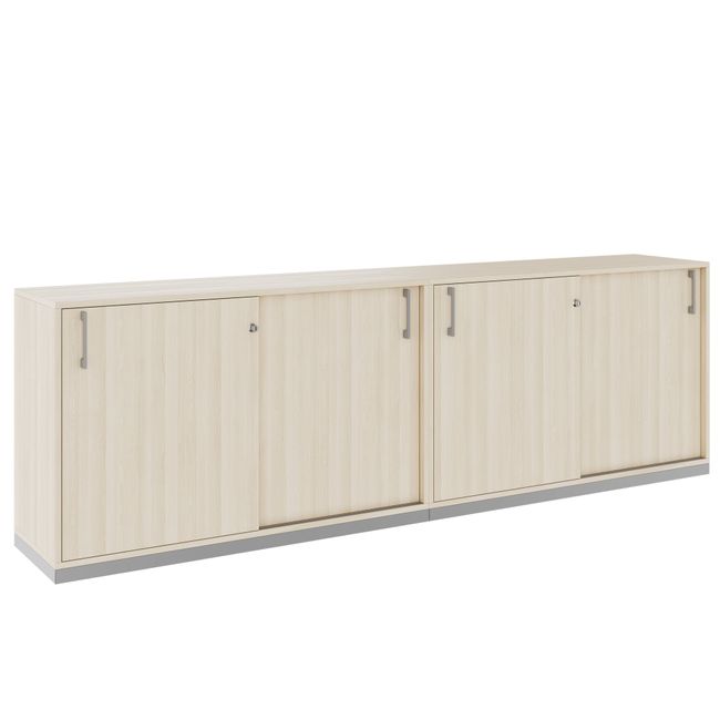 CHOICE Schrankset | 2OH, 2400 x 760 mm, Sandesche
