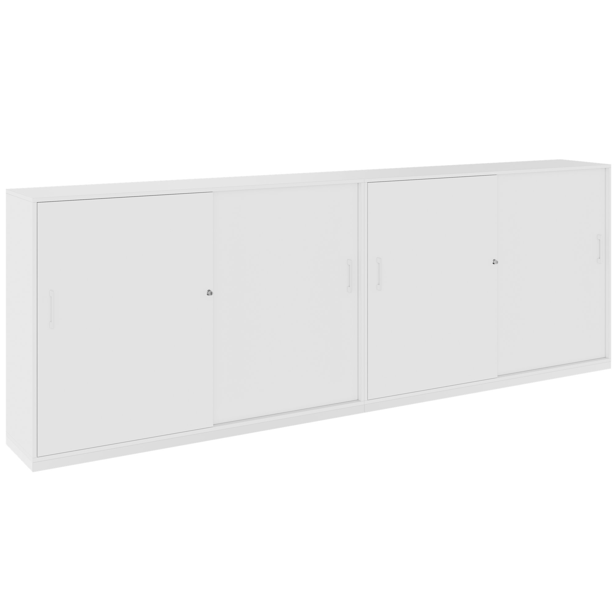 CHOICE Set di armadietti | 3OH, 3200 x 1115 mm, bianco - 1 Main Image
