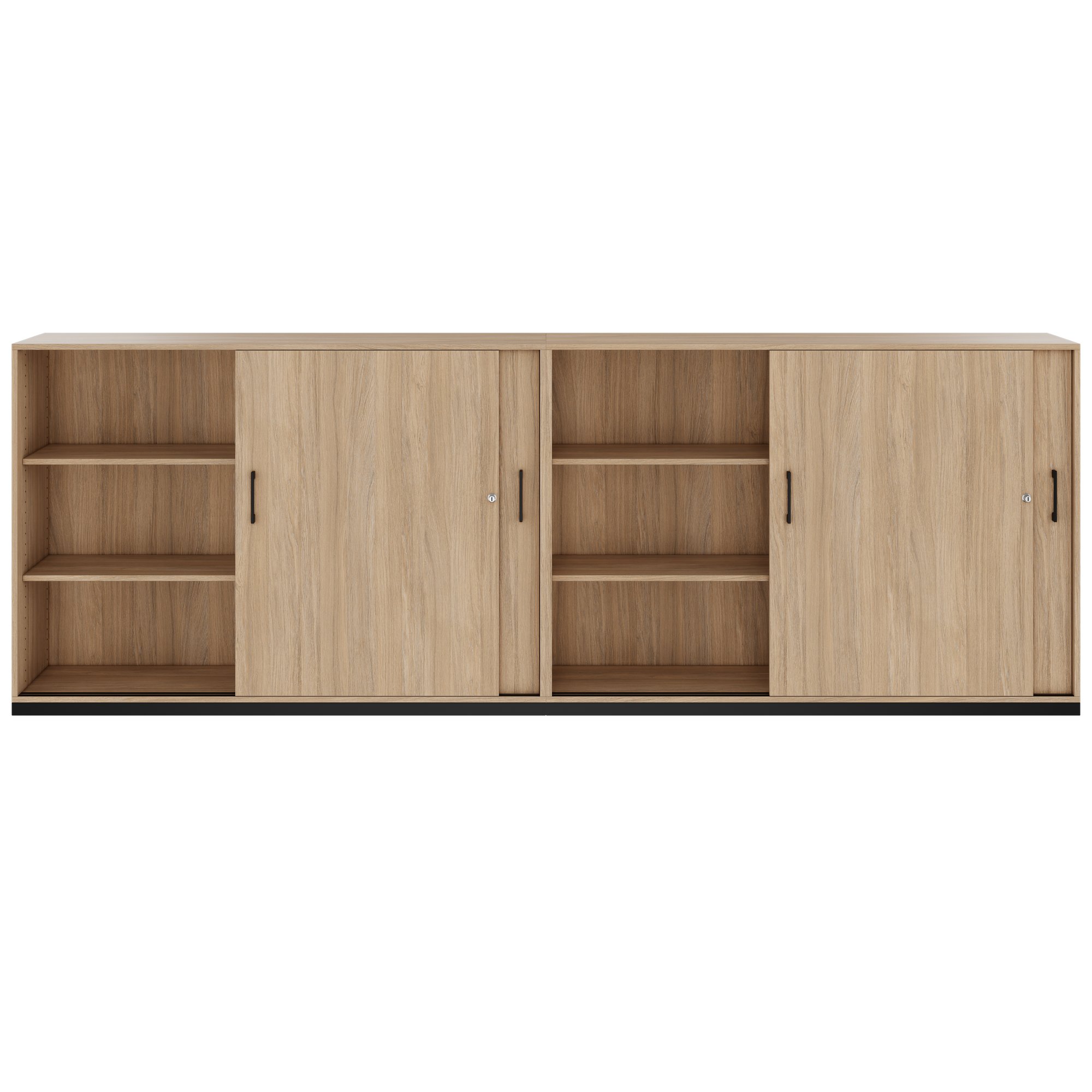 CHOICE Set di armadietti | 3oh, 3200 x 1115 mm, quercia ambra - 4 Main Image