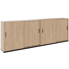CHOICE Schrankset | 3OH, 3200 x 1115 mm, Bernsteineiche