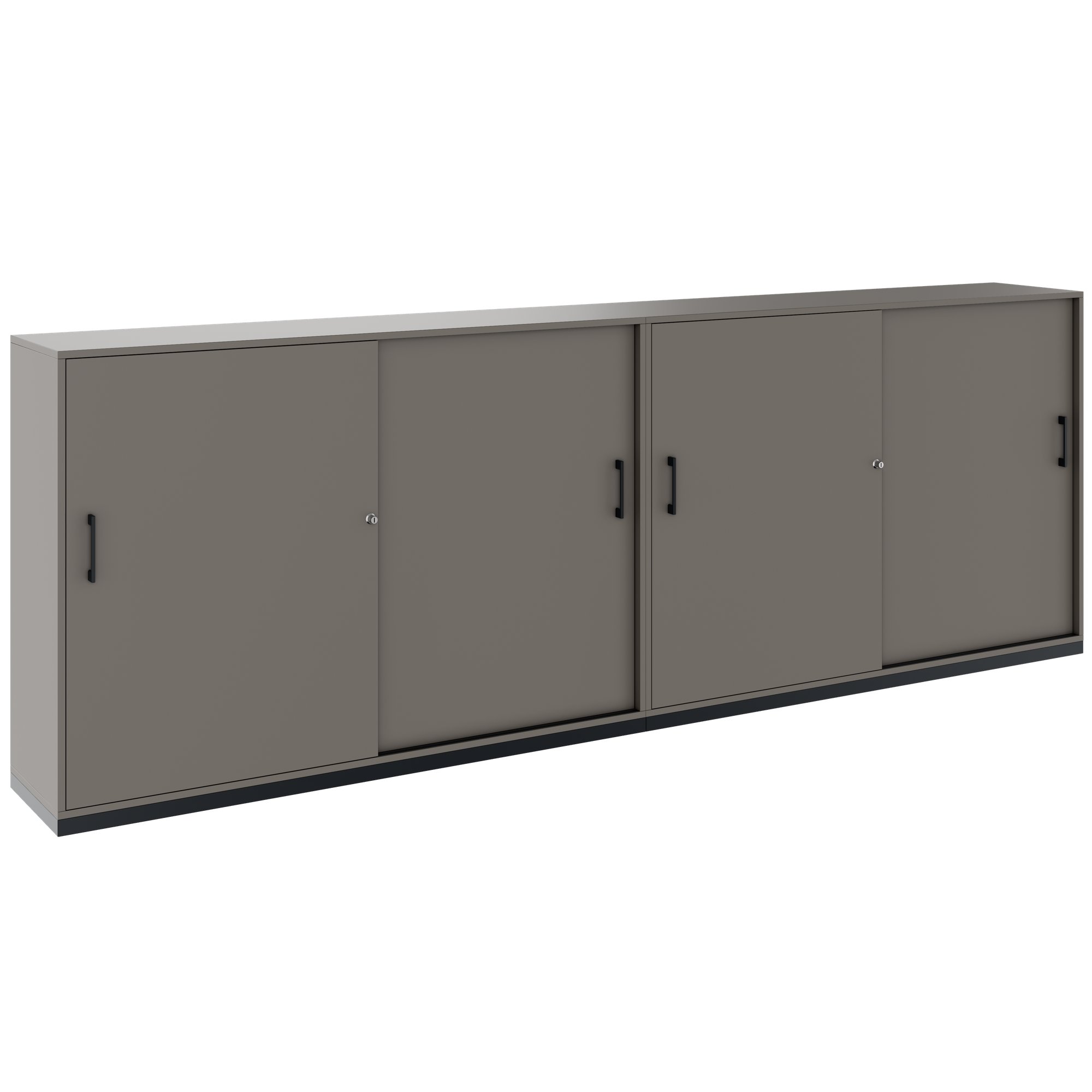 CHOICE Set di armadietti | 3OH, 3200 x 1115 mm, grigio cubanite - 1 Main Image