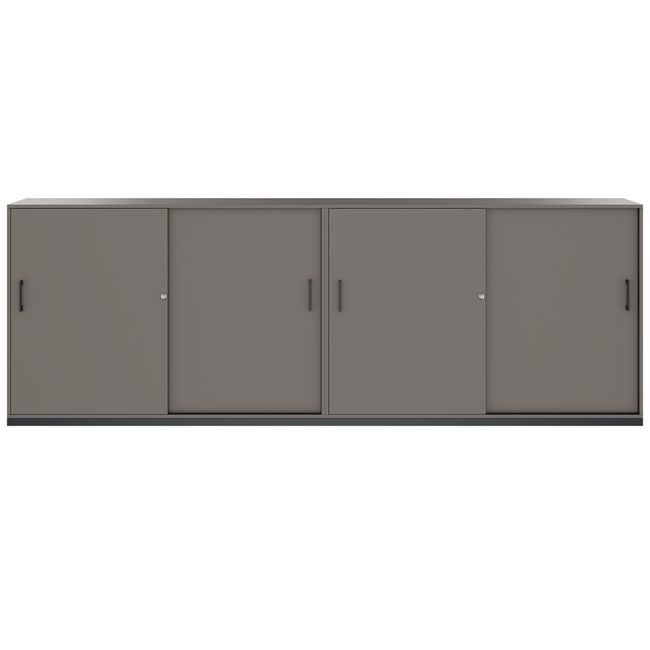 CHOICE Schrankset | 3OH, 3200 x 1115 mm, Cubanitgrau