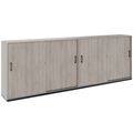 CHOICE Set di armadietti | 3oh, 3200 x 1115 mm, grigio di quercia nord - 1 Thumbnail Image