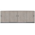 CHOICE Set di armadietti | 3oh, 3200 x 1115 mm, grigio di quercia nord - 3 Thumbnail Image